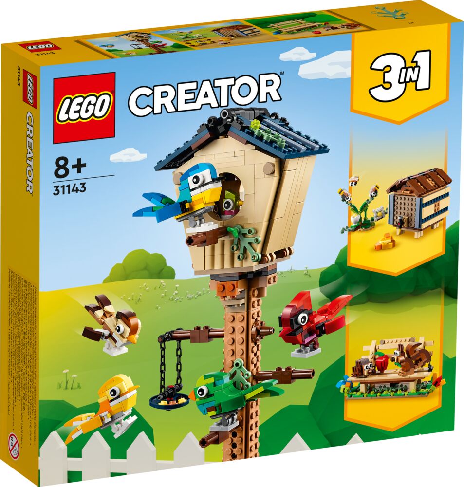Produkt miniatyrebild LEGO® Creator 3-i-1 Fuglehus 31143