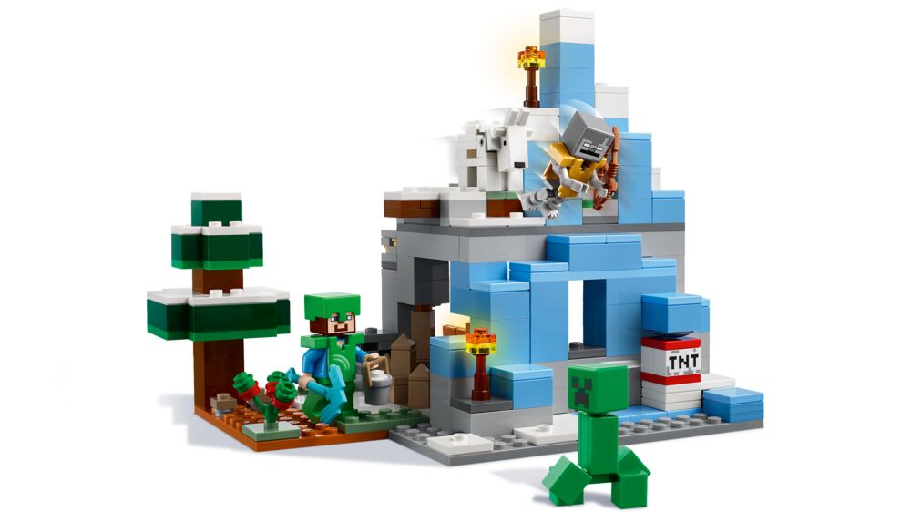 Produkt miniatyrebild LEGO® Minecraft® Frossenfjellene 21243