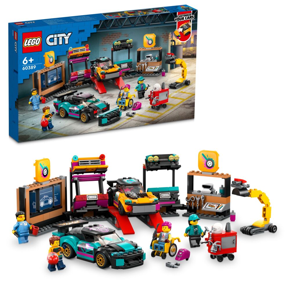 LEGO® City Bilverksted 60389
