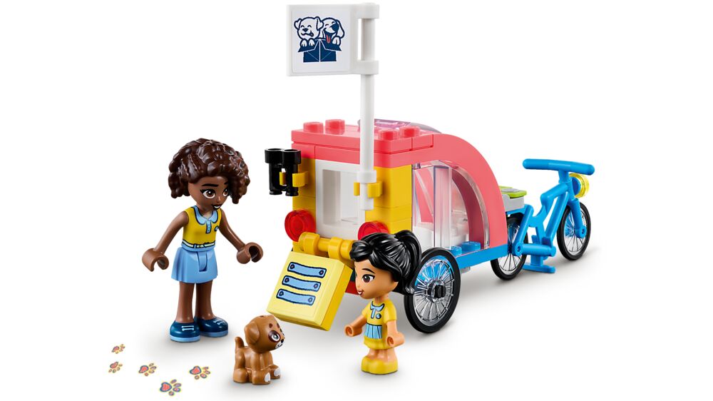 Produkt miniatyrebild LEGO® Friends Redningssykkel for hunder 41738