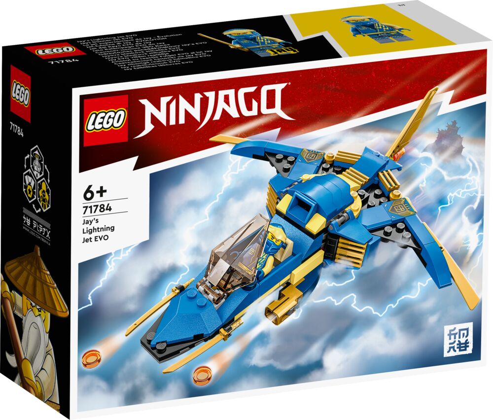 Produkt miniatyrebild LEGO® NINJAGO® Jays EVO-lynjet 71784