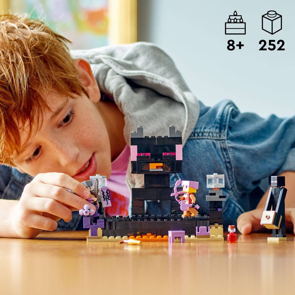 Produkt miniatyrebild LEGO® Minecraft® End-arenaen 21242