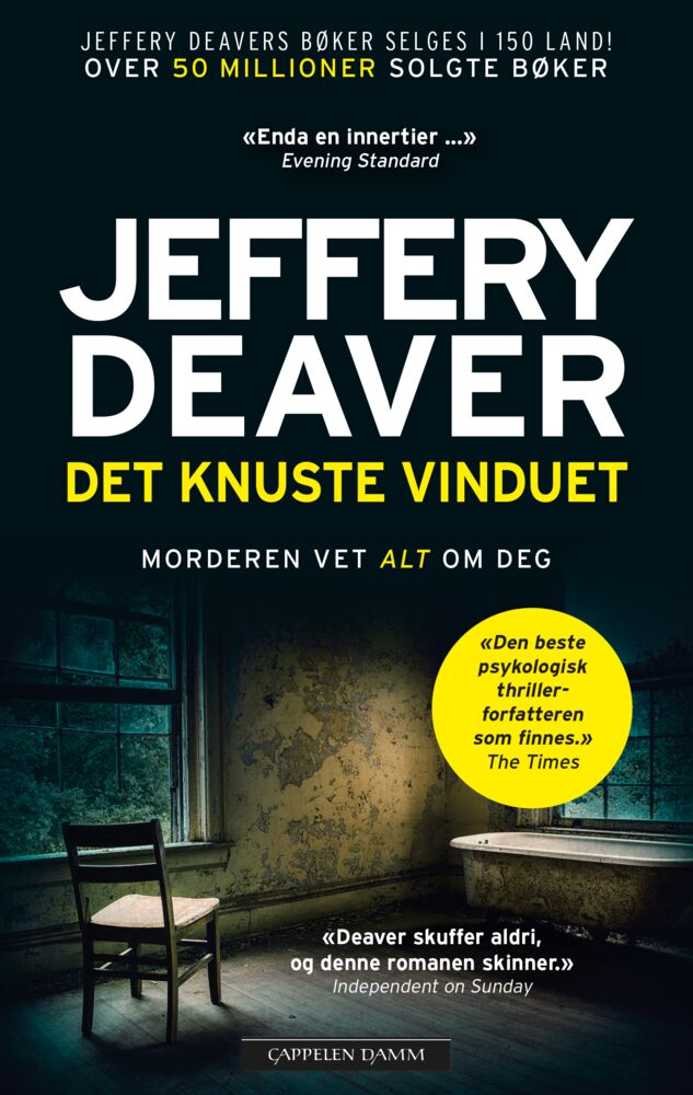 Jeffery Deaver: Det knuste vinduet
