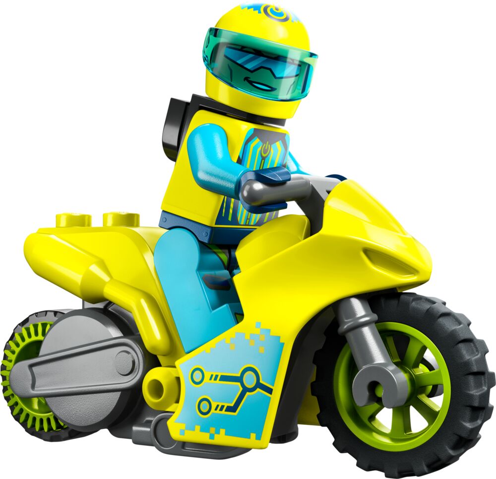 Produkt miniatyrebild LEGO® City Cyber-stuntmotorsykkel 60358