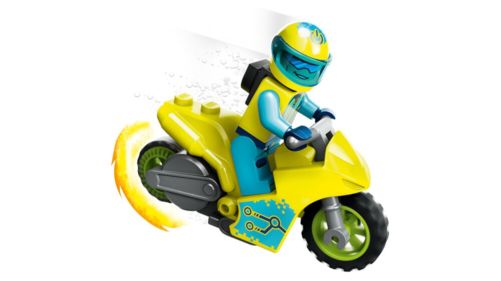 Produkt miniatyrebild LEGO® City Cyber-stuntmotorsykkel 60358