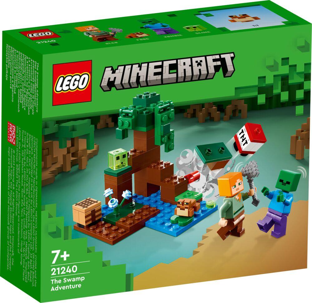 Produkt miniatyrebild LEGO® Minecraft® Sumpeventyret 21240