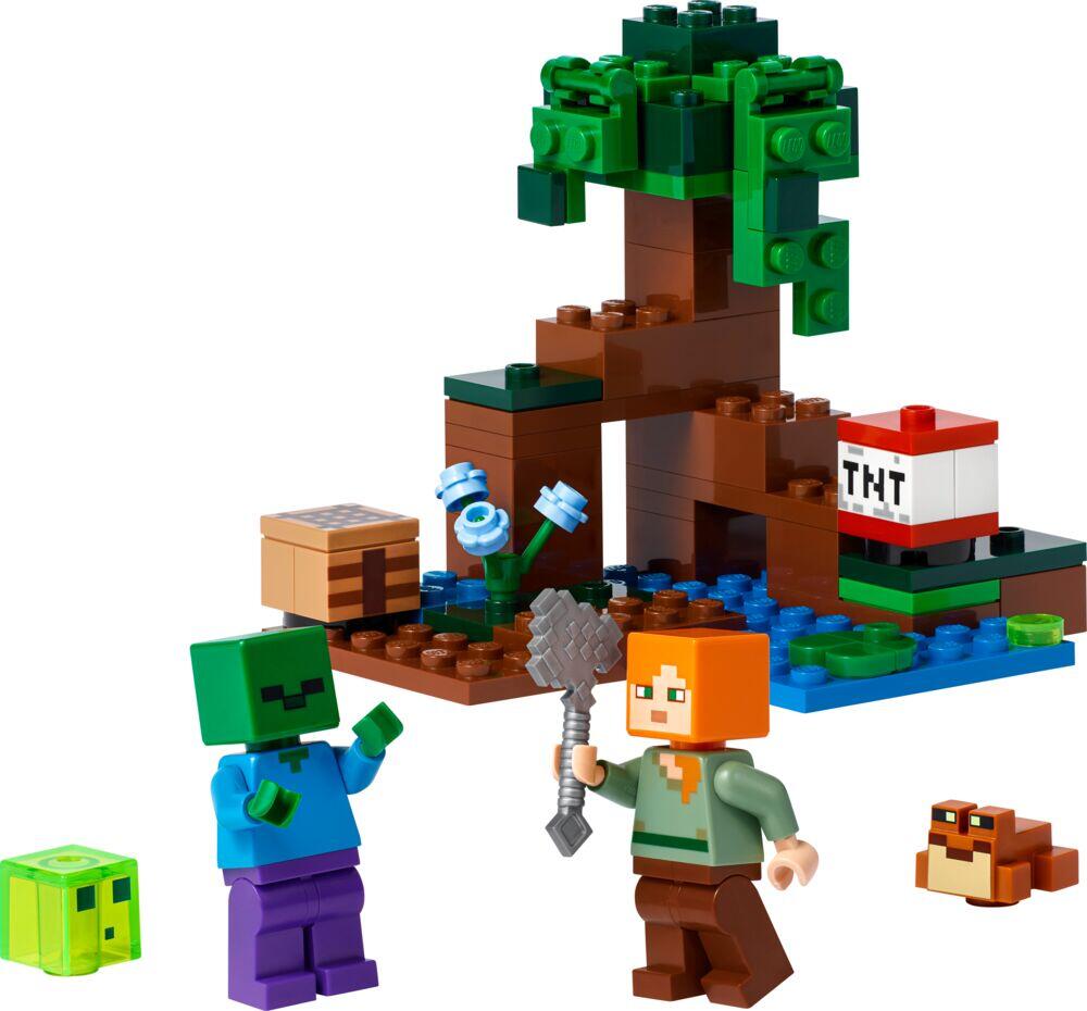 Produkt miniatyrebild LEGO® Minecraft® Sumpeventyret 21240