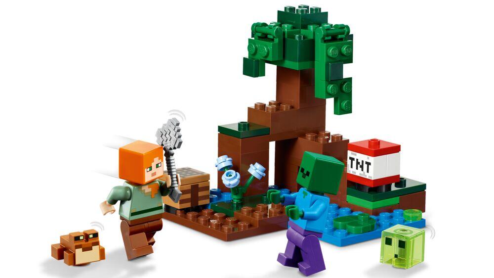 Produkt miniatyrebild LEGO® Minecraft® Sumpeventyret 21240