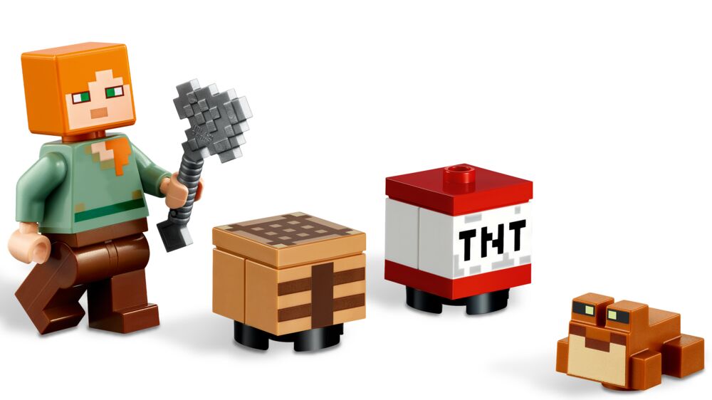 Produkt miniatyrebild LEGO® Minecraft® Sumpeventyret 21240