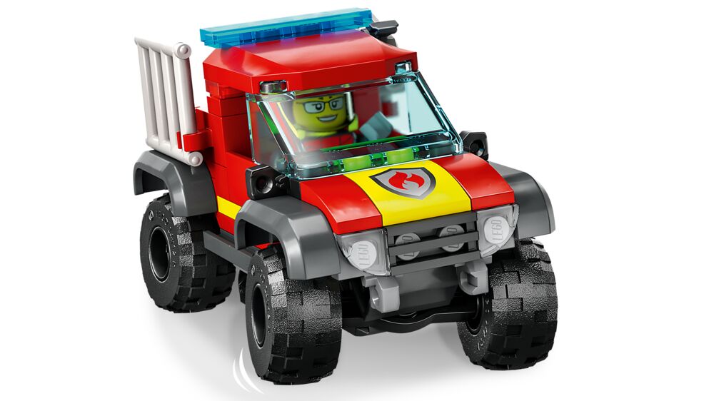 Produkt miniatyrebild LEGO® City Brannvesenets firehjulstrekker 60393