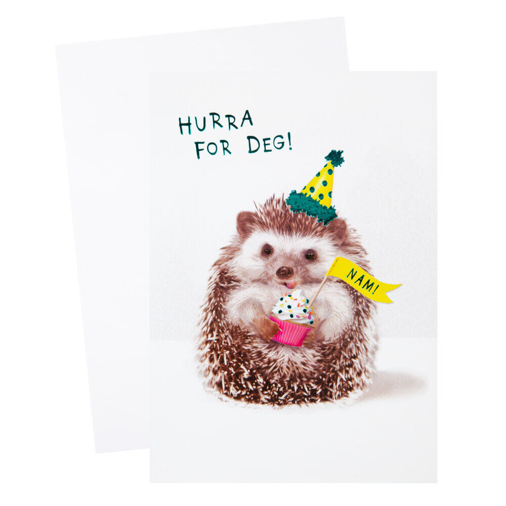 Produkt miniatyrebild Kort Hurra for deg