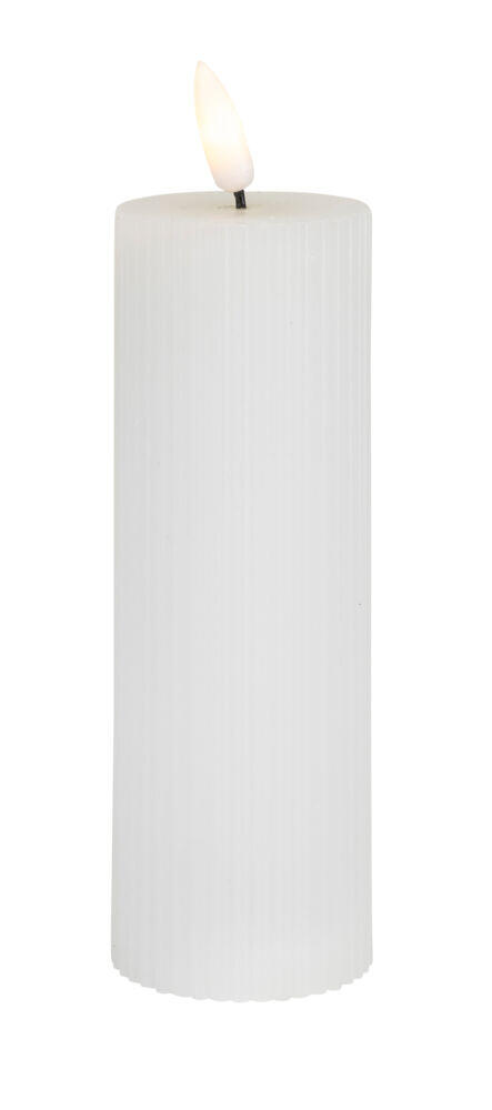 Produkt miniatyrebild Lun LED smalt kubbelys med riller