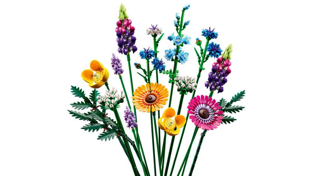 Produkt miniatyrebild LEGO® Icons Bukett med markblomster 10313