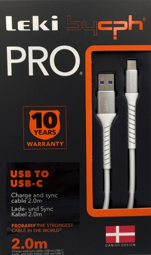 USB til USB-C ladekabel