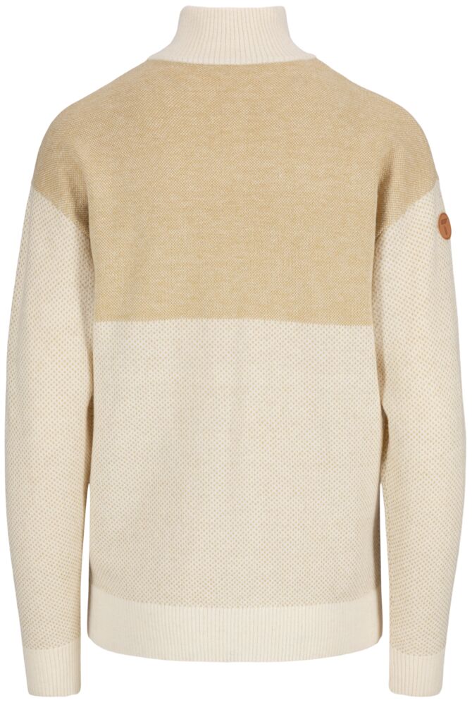 Produkt miniatyrebild Tufte Robin Stitch half-zip ullgenser dame
