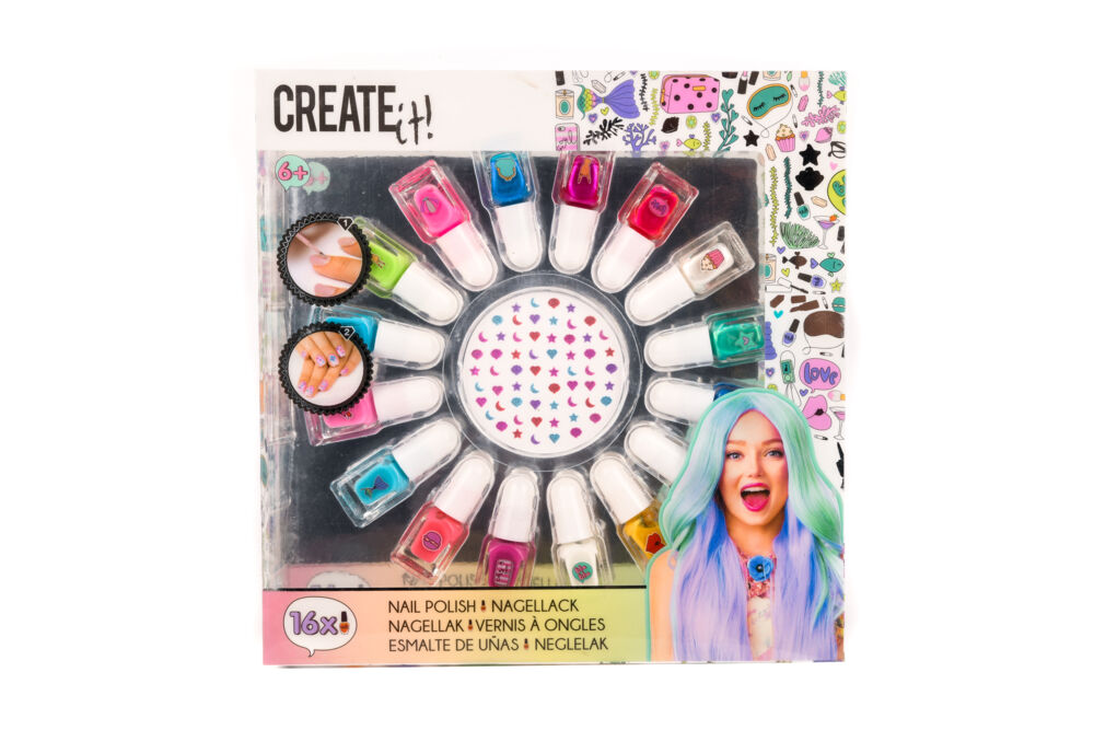 Produkt miniatyrebild CREATE IT! Neglelakksett