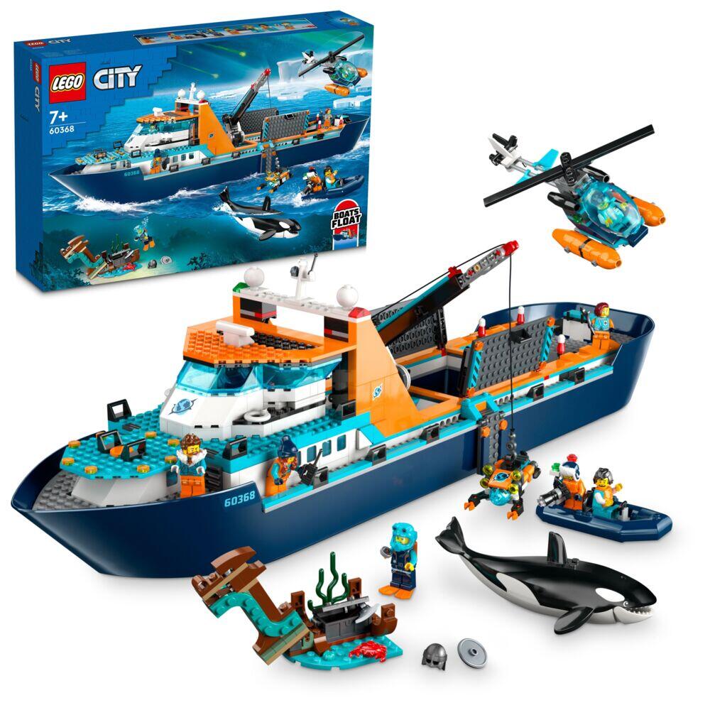 Produkt miniatyrebild LEGO® City Polarutforskere med skip 60368