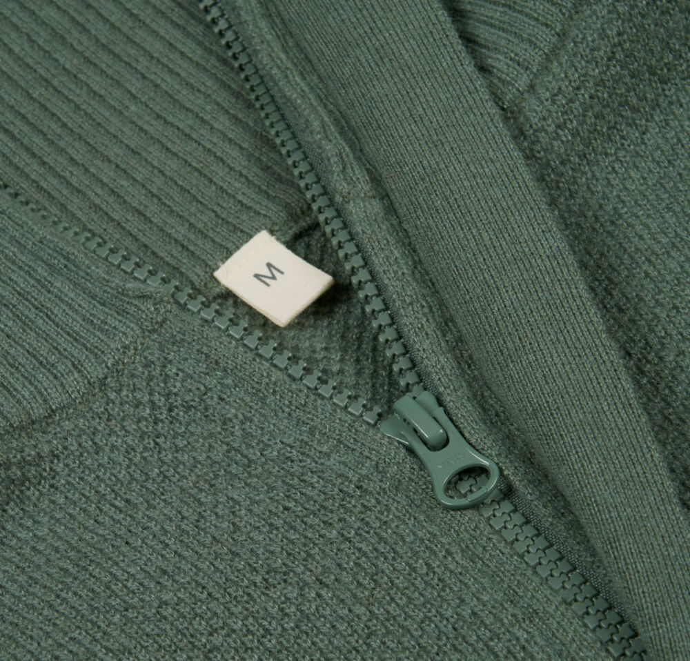Produkt miniatyrebild Tufte Robin Stitch half-zip ullgenser herre