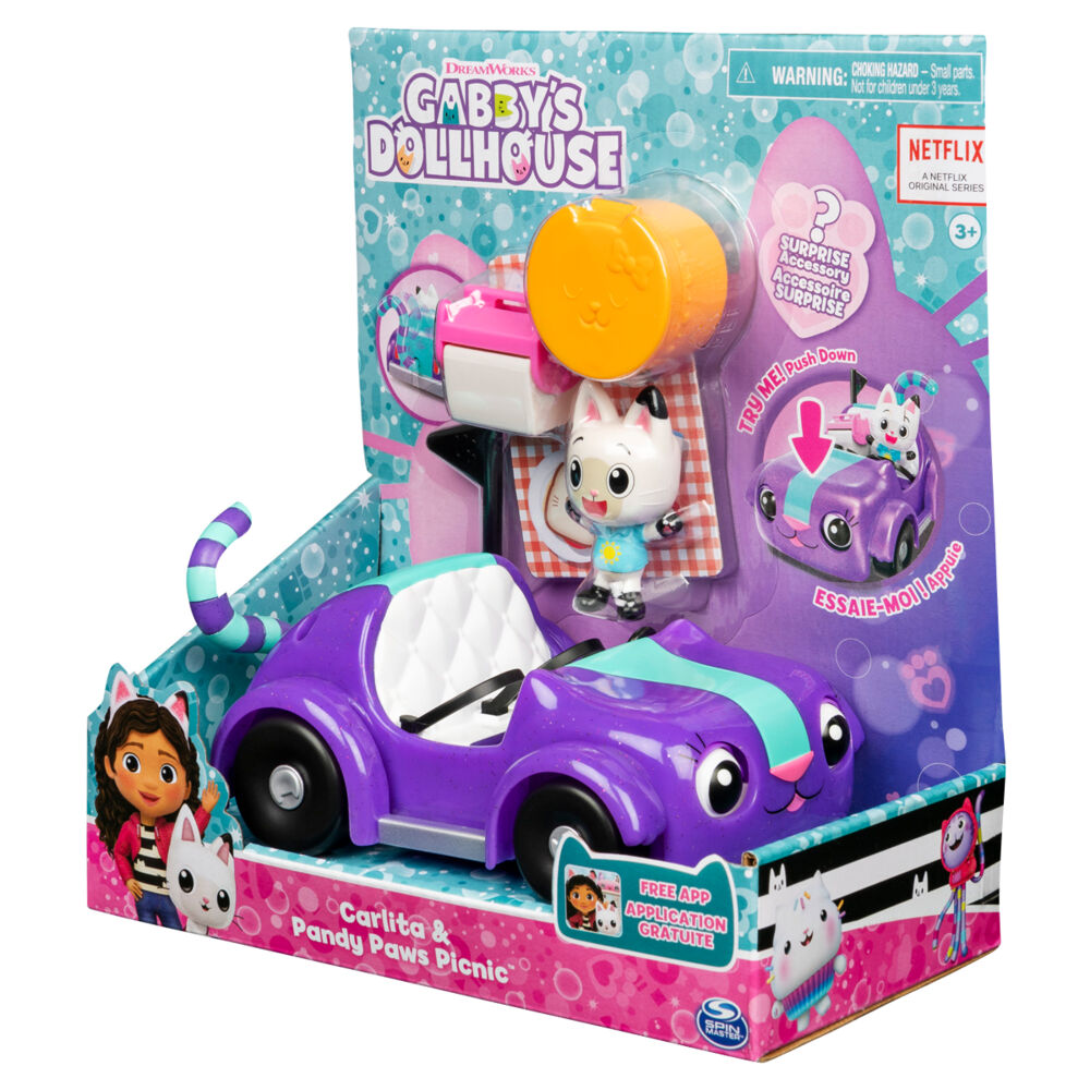 Produkt miniatyrebild Gabby`s Dollhouse Carlita og Pandy piknik