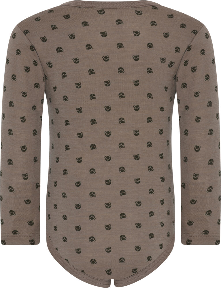 Produkt miniatyrebild Okidoki merinoull/bambus body baby