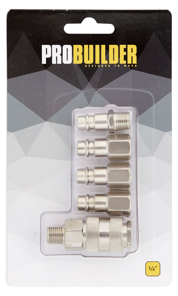 Produkt miniatyrebild Probuilder trykkluft koplingsett 5 deler