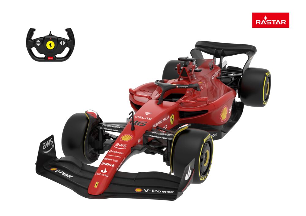 Produkt miniatyrebild Rastar 1:12 Ferrari F1-75 radiostyrt bil