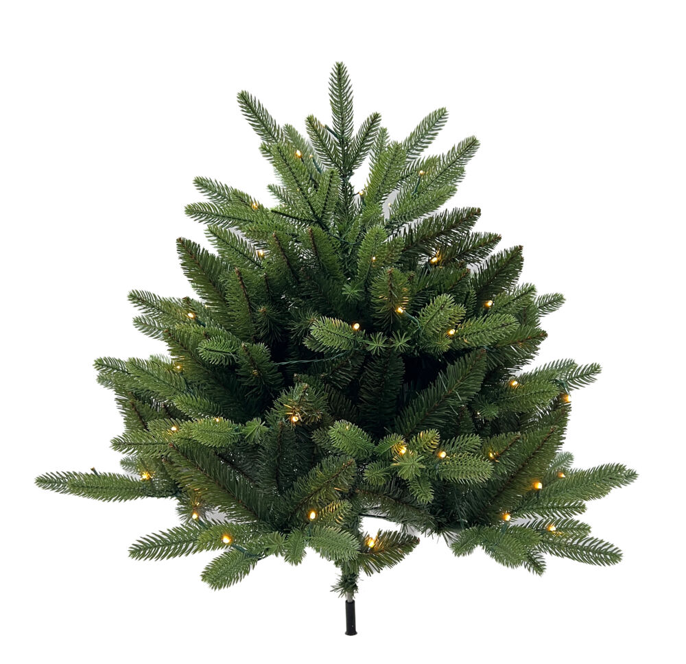 Produkt miniatyrebild Juletre busk med lys