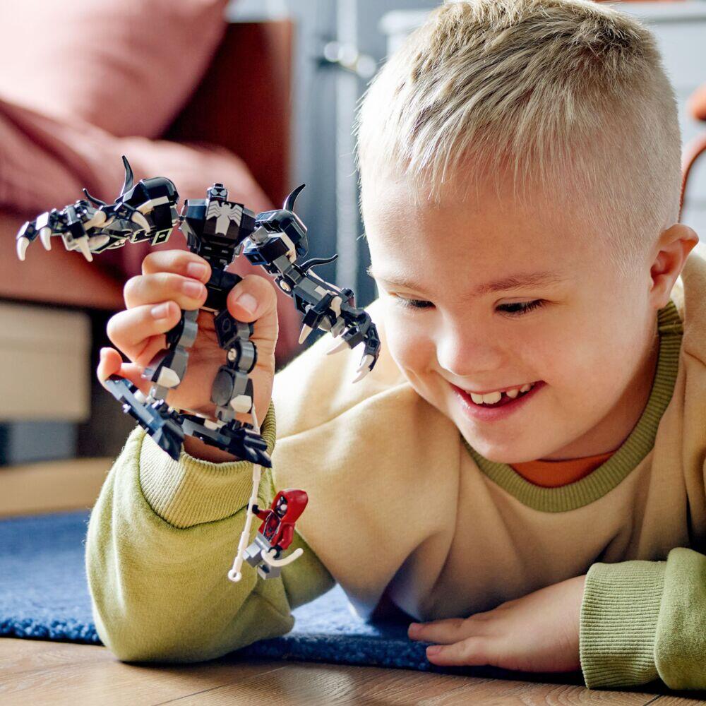 LEGO® Marvel Venom-robot mot Miles Morales 76276 | Obs.no