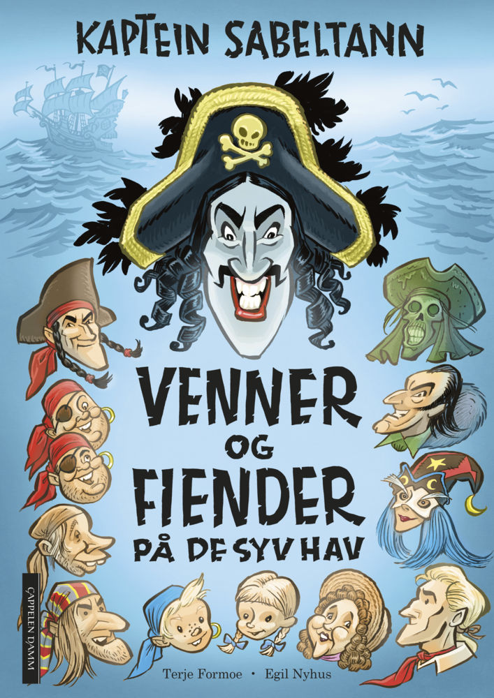 Produkt miniatyrebild Kaptein Sabeltann: Venner og fiender på de syv hav