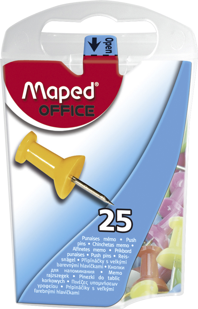 Produkt miniatyrebild Maped kartnåler