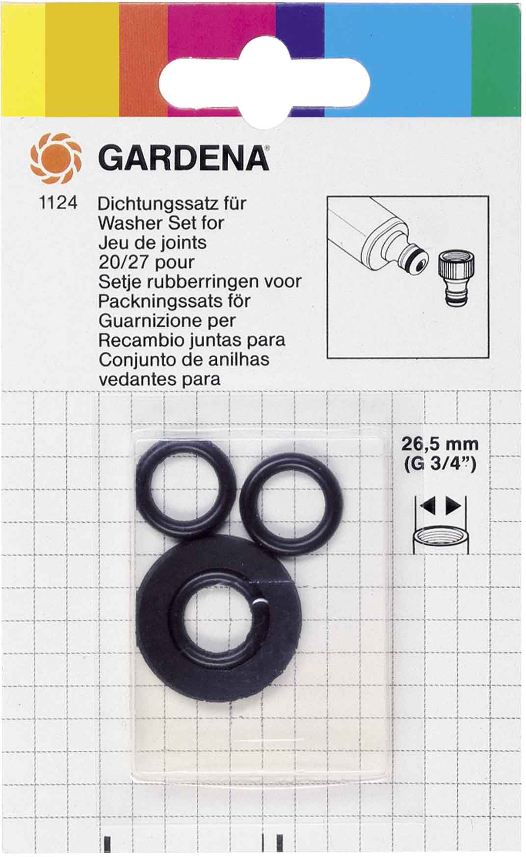 Produkt miniatyrebild GARDENA Pakningssett  (F 900/2900)