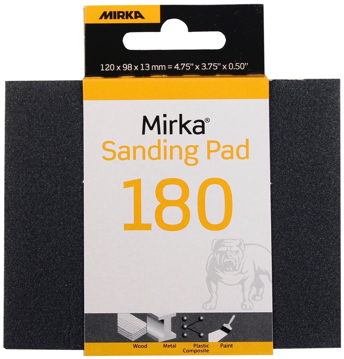 Produkt miniatyrebild Mirka Slipesvamp 120x98x13mm 100/100 SB