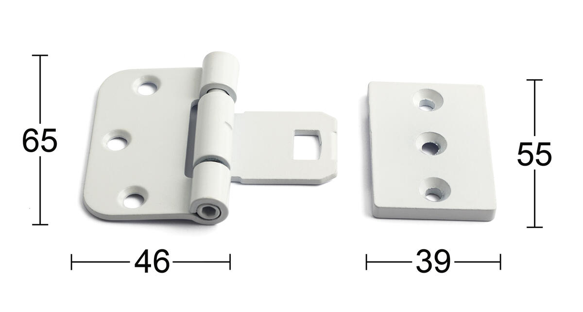 Dørhengsel Snap-In 2465 Epoxy