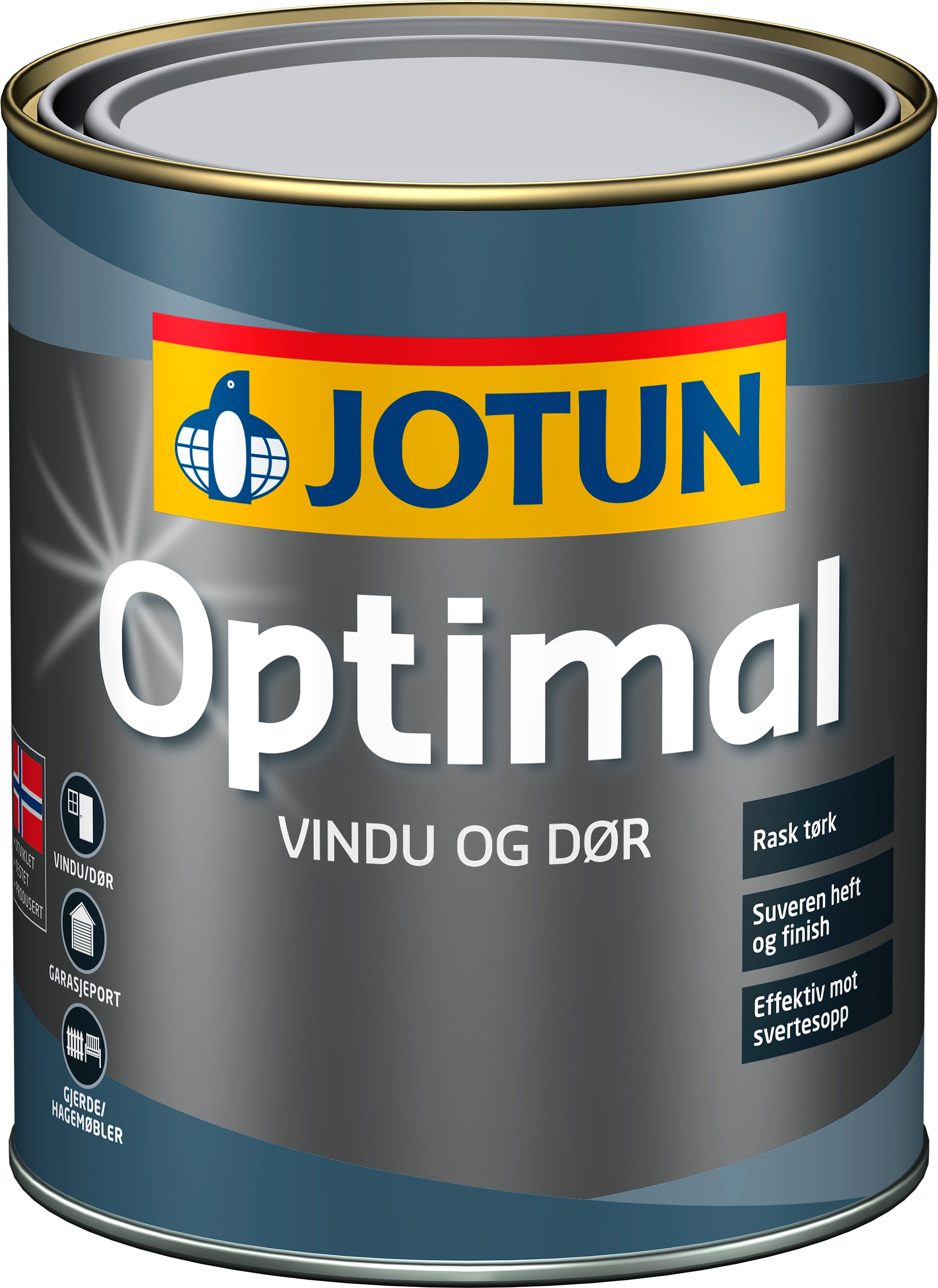 Produkt miniatyrebild Jotun Optimal Vindu og dørmaling
