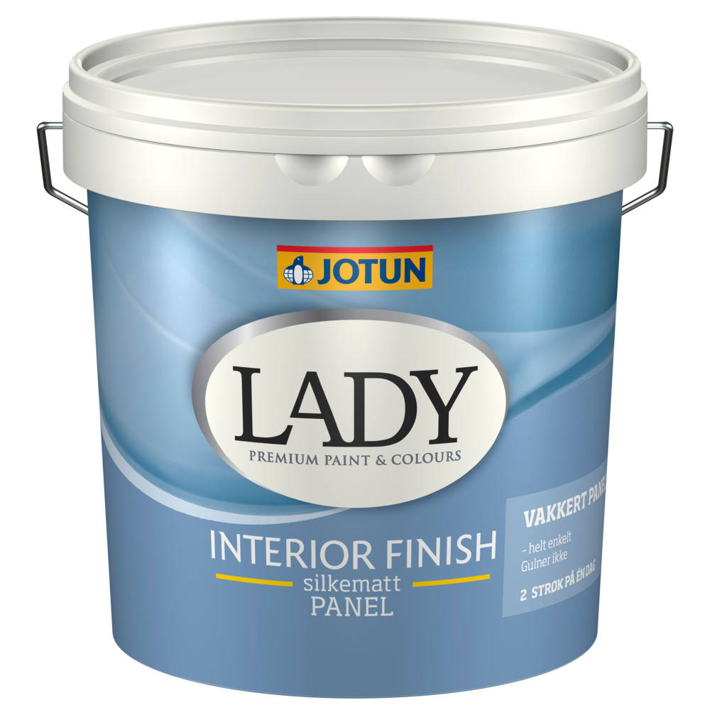 Produkt miniatyrebild Jotun Lady Interiør Finish 10/silkematt interiørmaling