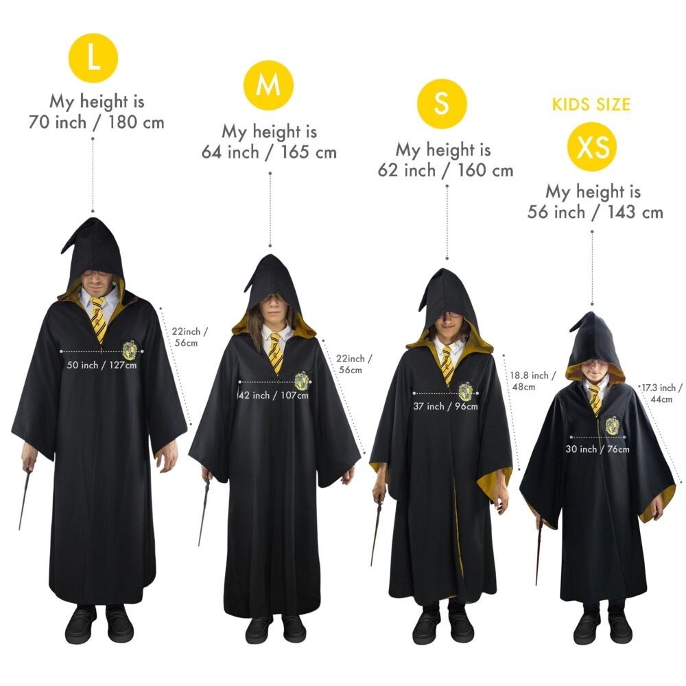 Produkt miniatyrebild Harry Potter™ Håsblås kappe og slips