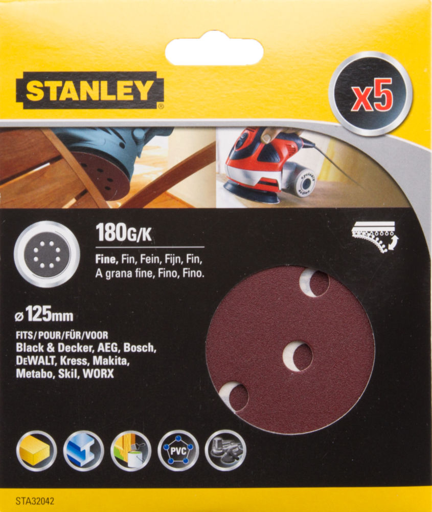 Produkt miniatyrebild Stanley STA32042 Sliperondell